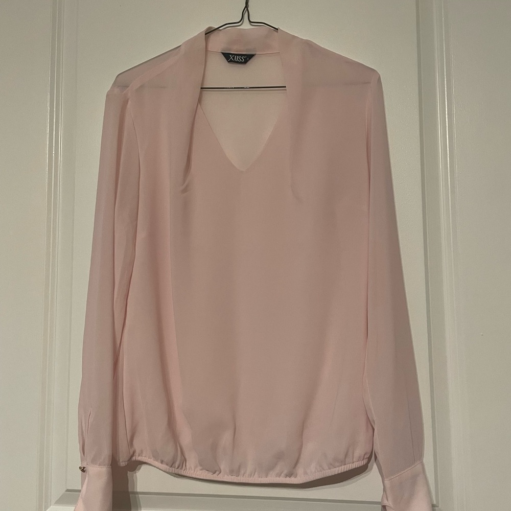 Light Pink Women's Blouse